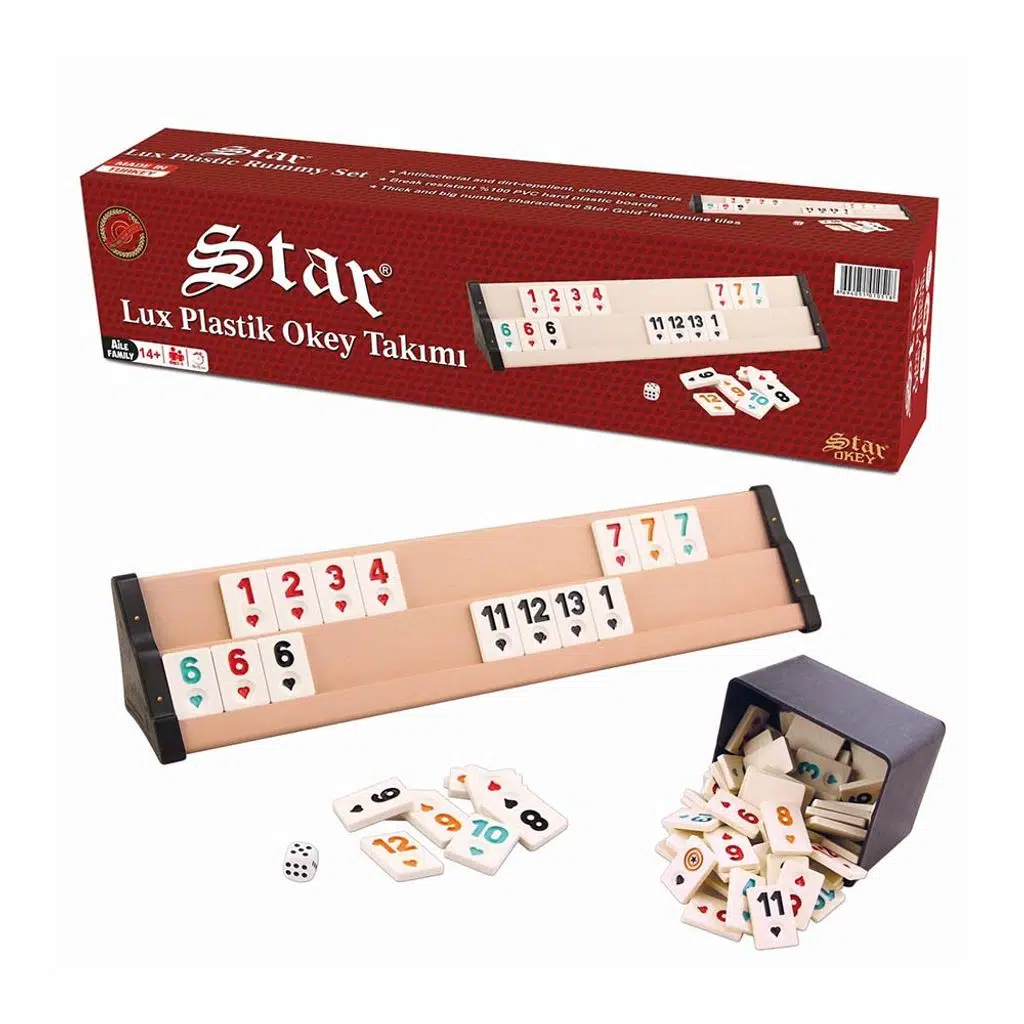 STAR LÜKS PLASTİK OKEY KOYU BEJ 1010983