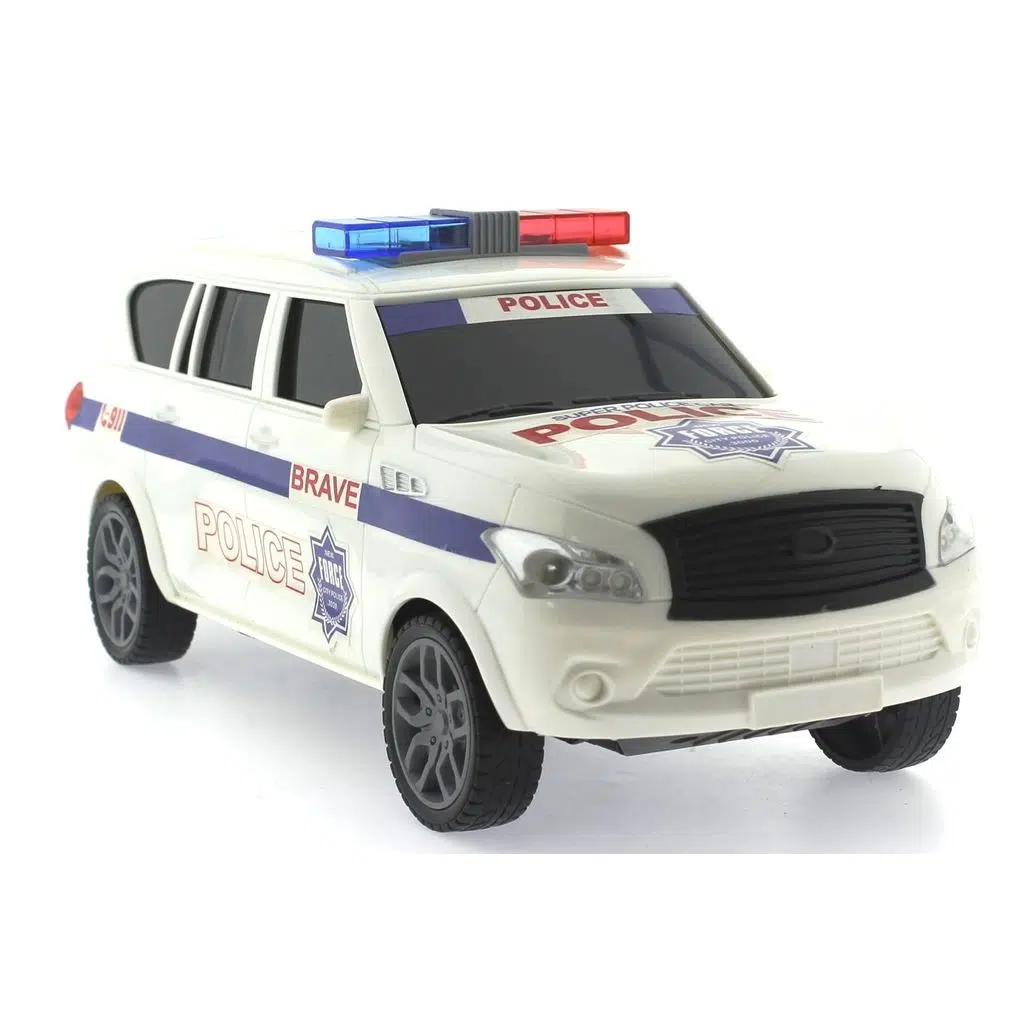 Sürtmeli Sesli ve Işıklı Suv Polis Arabası