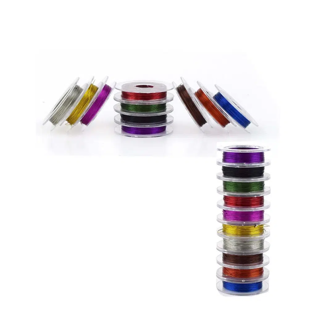 Tel Makara İletken Karışık Renk 10 Lu