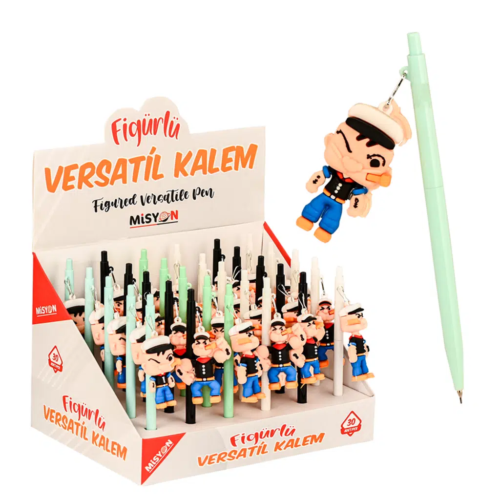 Temel Reis Figürlü Versatil Kalem 0.7 30 Lu