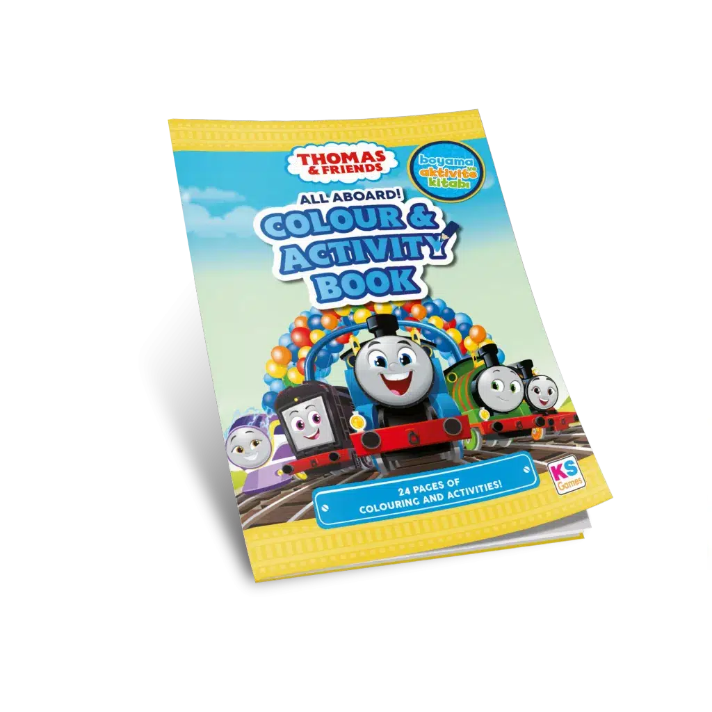 Thomas & Friends Aktiviteli Boyama Kitabı