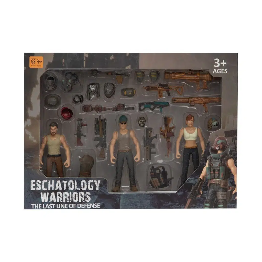 Üçlü Figürlü Savunma Seti