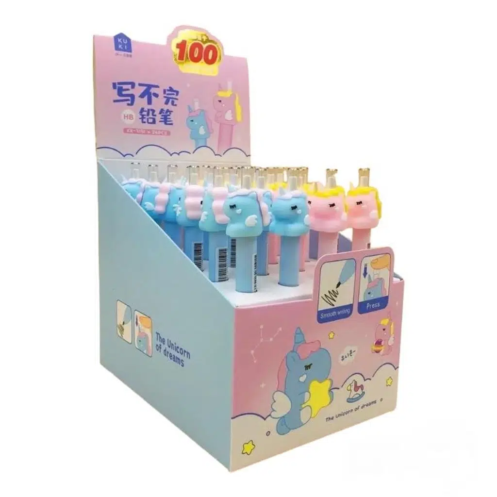 Ünicorn Uçu Bitmeyen Versatil Kalem 24 Lü