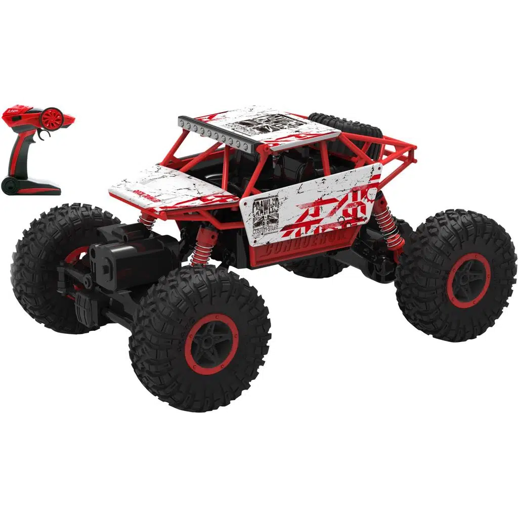 Uzaktan Kumandalı 4X4 Arazi Kaşifi - Kırmızı