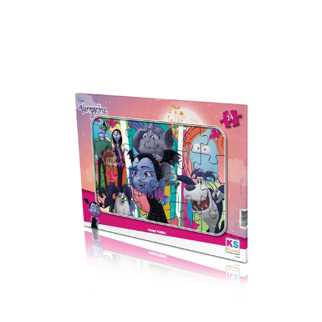 Vampirina Frame Puzzle 24 Parça