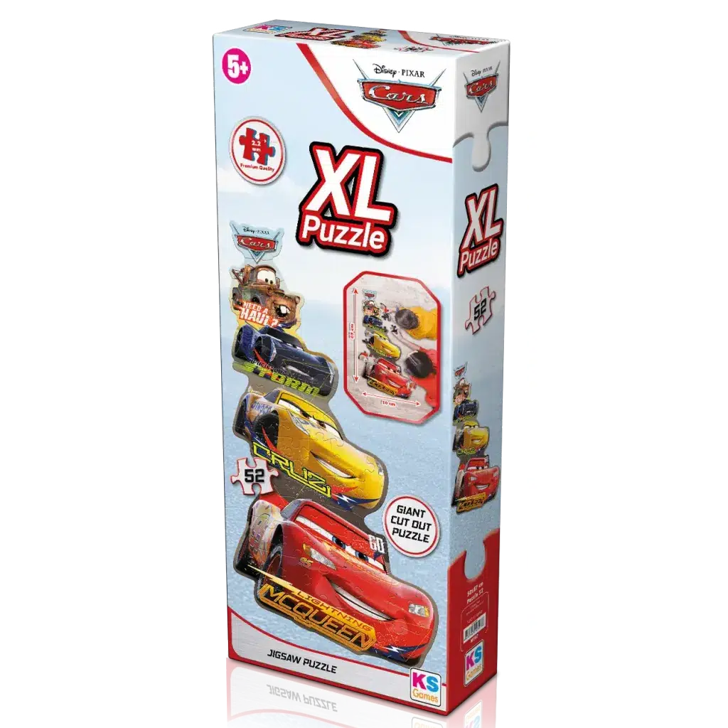 XL Puzzle Cars