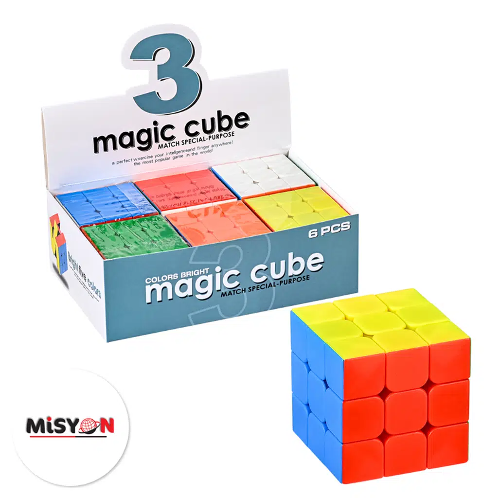 Zeka Küpü Neon 3*3*3 6 Lı